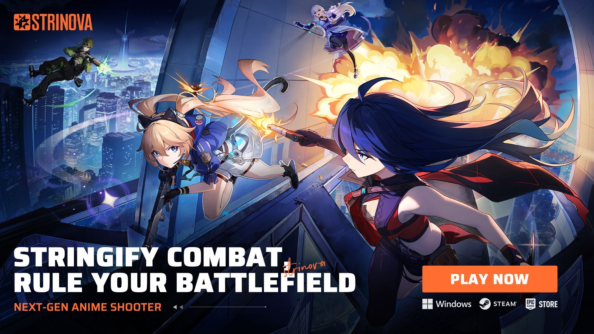 Resmi Dirilis! Strinova Tawarkan Pertarungan Cepat dan Strategi dalam Anime Shooter Futuristik