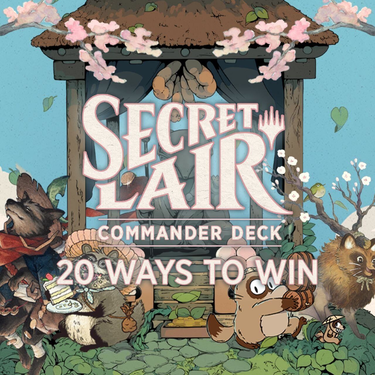 Wizards of the Coast Perkenalkan Deck Commander Unik Bertema Tanuki, Siapkah Kamu Menang?