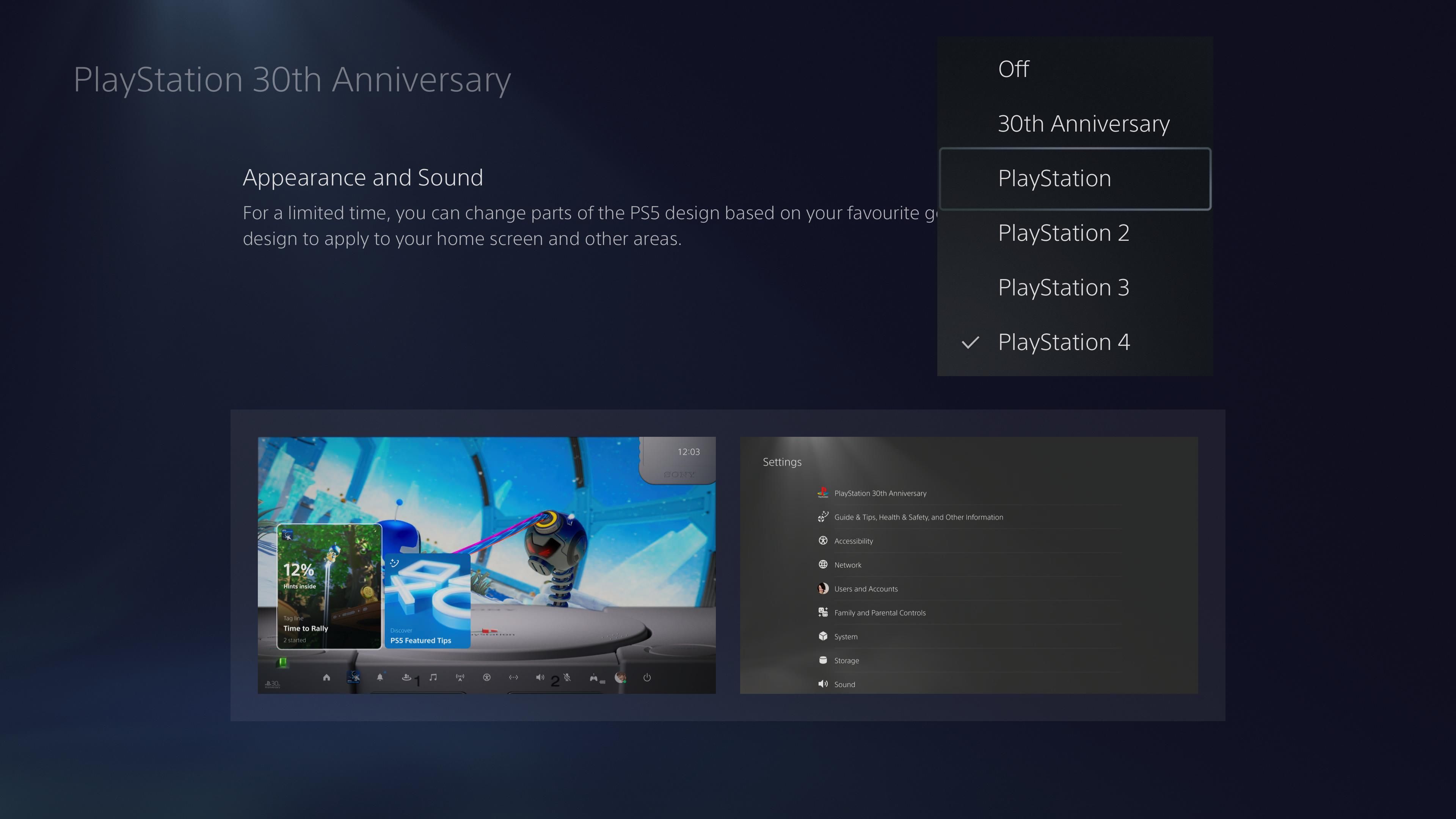 PS5 Perkenalkan Tema Menu PSOne Sampai PS4 Untuk Merayakan 30 Tahun PlayStation!