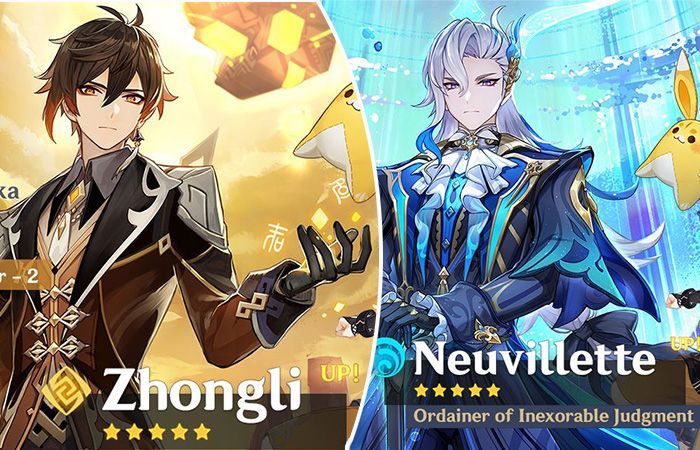 Duo Naga Teyvat, Zhongli dan Neuvillette akan Segera Hadir di Genshin Impact
