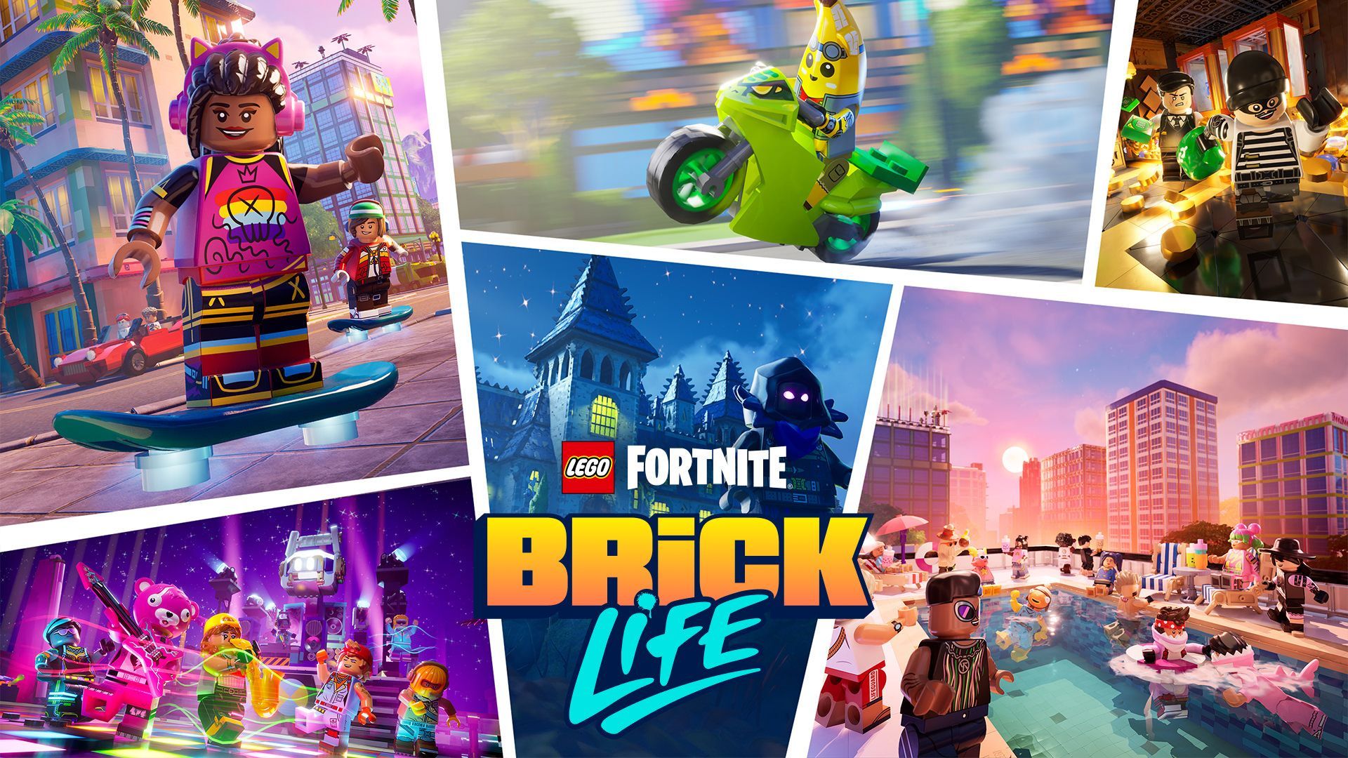 Lego Brick Life Hadirkan Mode Social City Roleplay di Fortnite Mulai 12 Desember