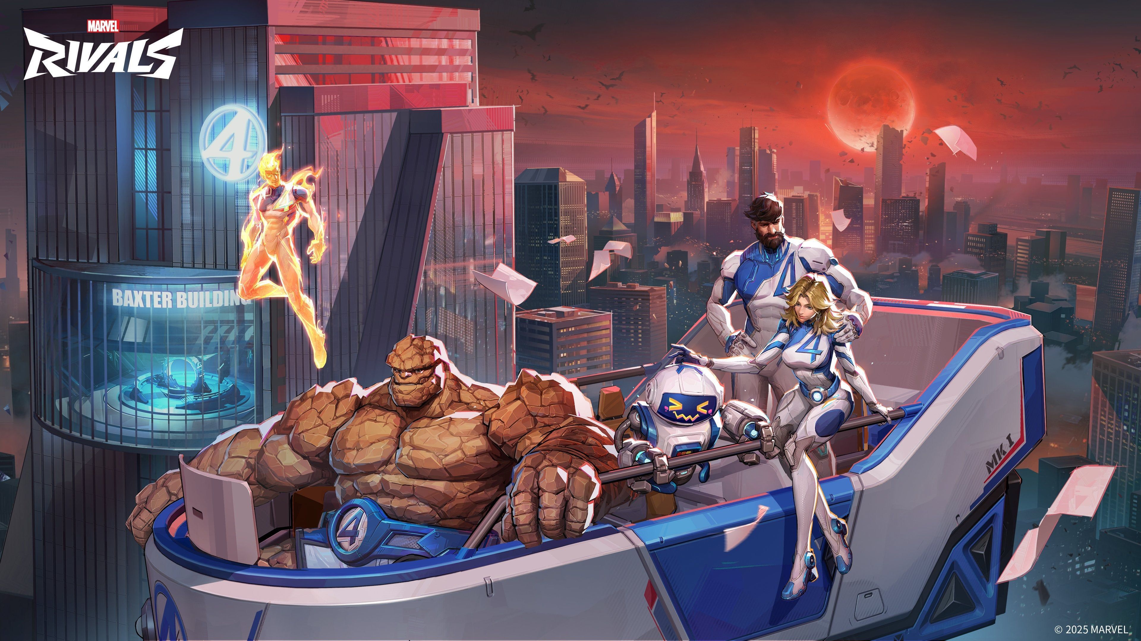 Bocoran Marvel Rivals, 'Fantastic Four' Siap Hadir di Musim 1 Mendatang
