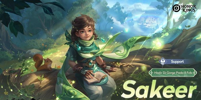 Hero Support Baru Sakeer Akan Rilis di Honor of Kings, Si Lincah yang Suka Terbang Lewat Semak-semak