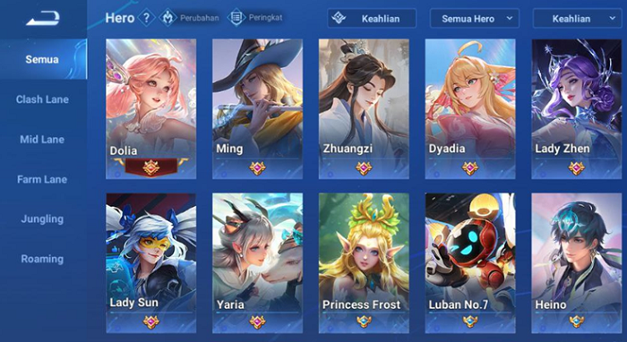 Top 5 Hero Jungler di Honor of Kings yang Sering Jadi Top Pick dan Ban di Season 8