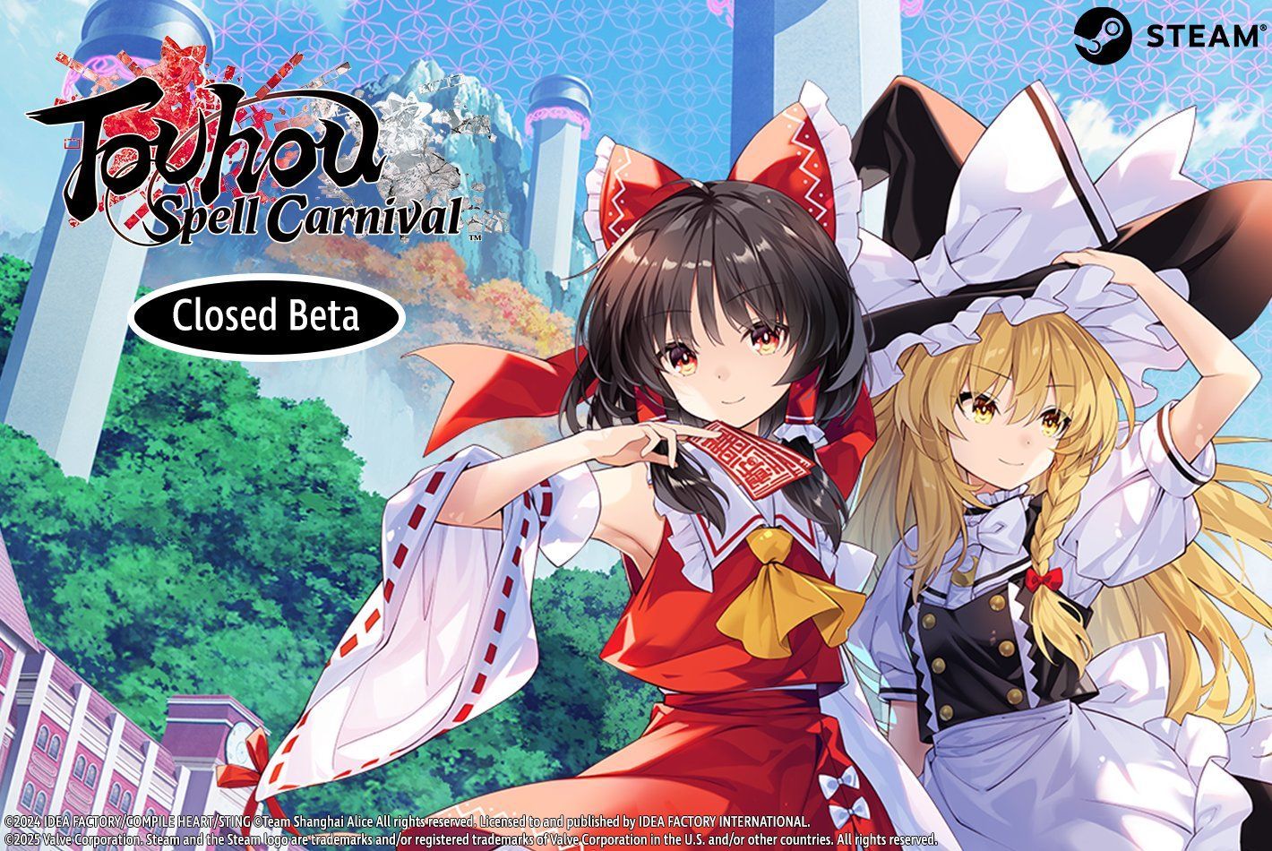 Touhou Spell Carnival Siap Hadir di PC melalui Steam pada 7 Mei 2025