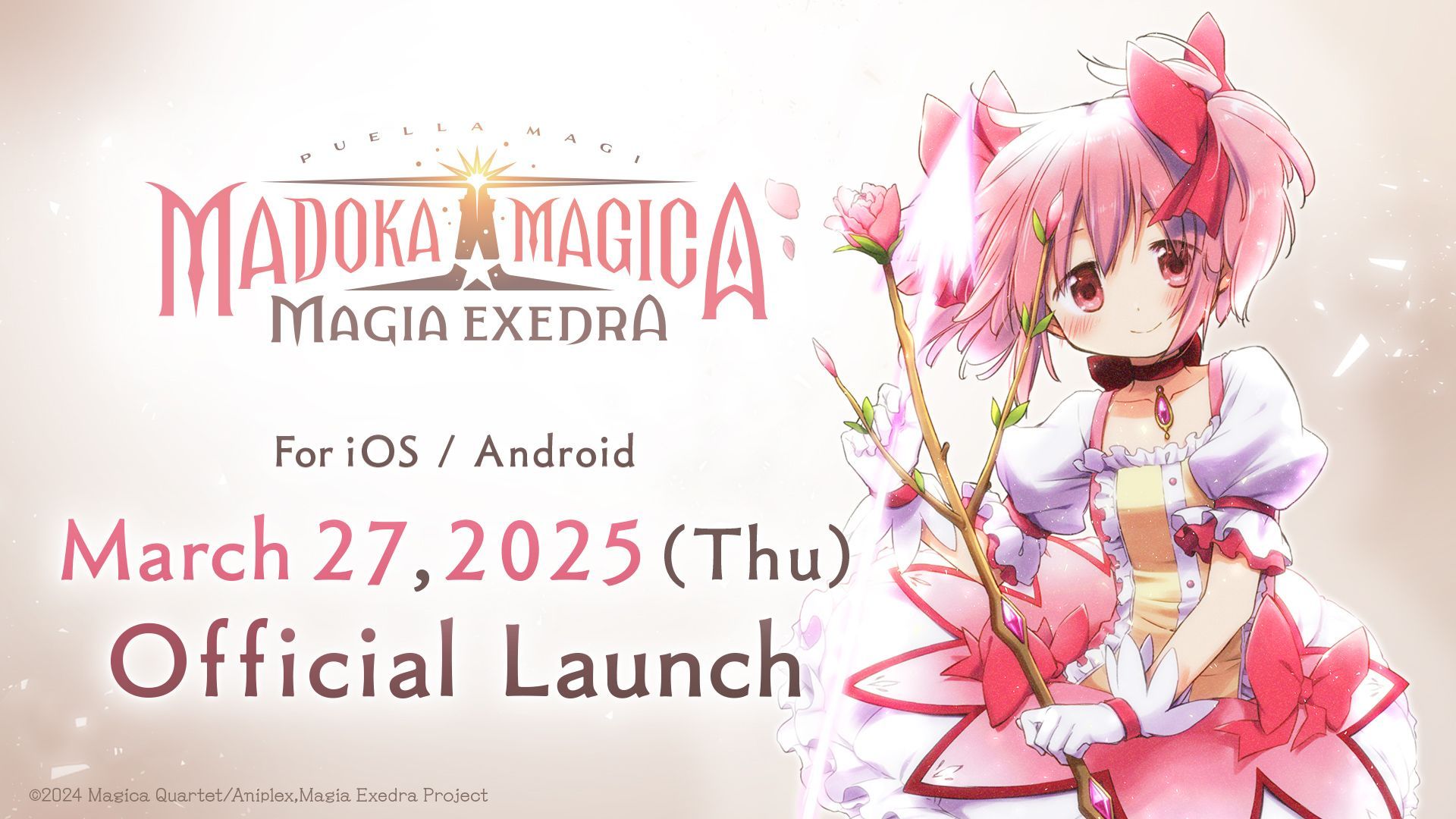 'Puella Magi Madoka Magica: Magia Exedra' Siap Diluncurkan pada 27 Maret 2025 untuk iOS dan Android