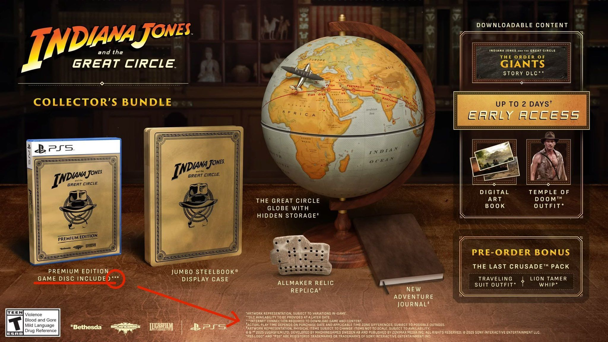 Indiana Jones and the Great Circle PS5: Fitur Eksklusif DualSense dan Pengalaman Gaming yang Lebih Imersif
