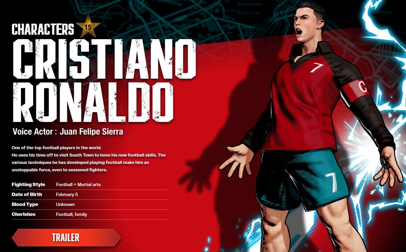 Cristiano Ronaldo Bergabung sebagai Petarung di Fatal Fury: City of the Wolves!