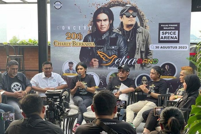 Rayakan 20 Tahun Berkarya, Charly Van Houten akan Gelar Konser di Sejumlah Kota Malaysia 