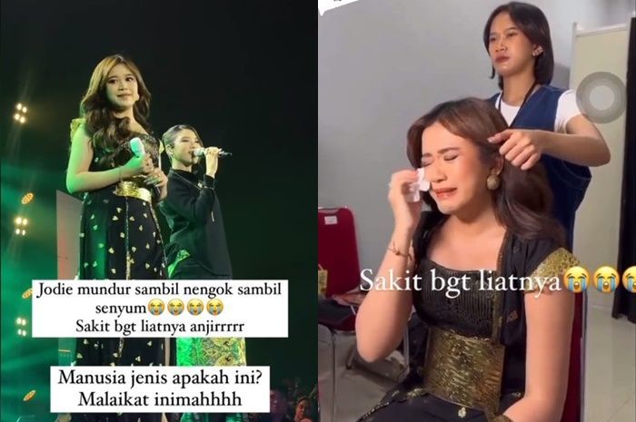 Momen Brisia Jodie Disuruh Mundur karena Halangi Tiara Andini saat Duet di Panggung Viral, Nangis Sakit Hati?