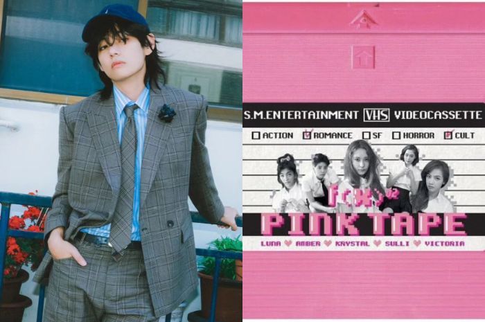 V BTS Ungkap Album 'Pink Tape' f(x) Jadi Inspirasinya dalam Debut Solo