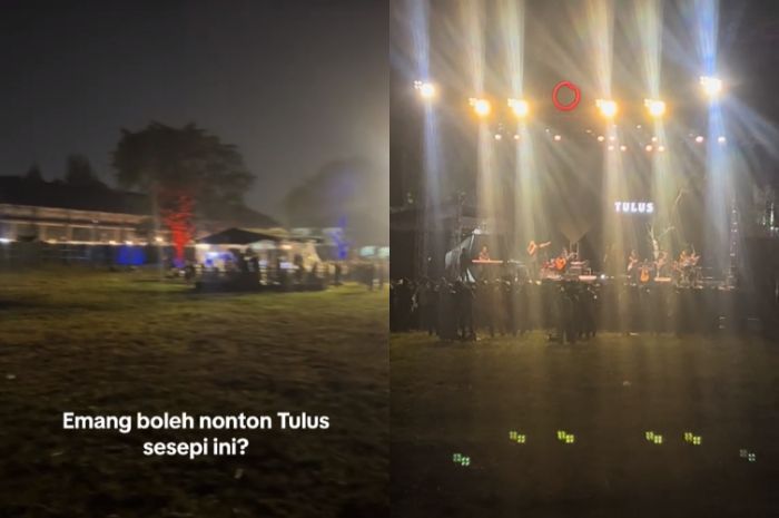 Viral Konser Tulus di Bandung Sepi Penonton, Netizen Heran: Kok Bisa?