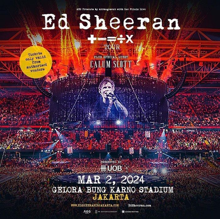 Catat! Sebaran Kantong Parkir Penonton Konser Ed Sheeran: Pemotor Boleh di Dalam JIS
