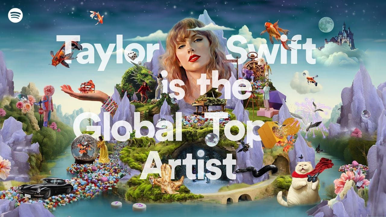Jadi Artis of The Year dari Spotify Global, Taylor Swift beri kejutan Rilis Lagu 
