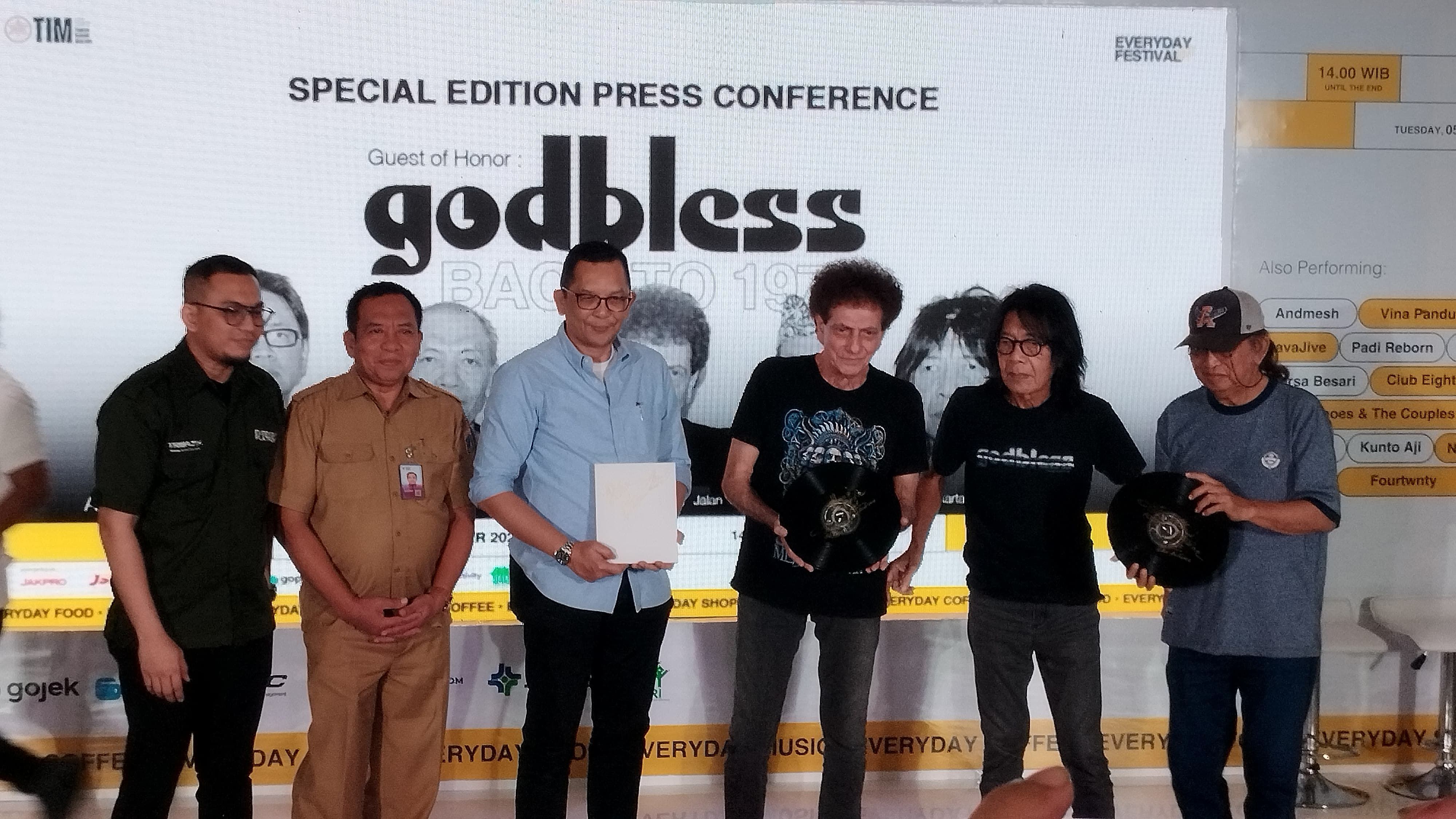 Everyday Festival 2023 Bawa Kembali Band Legendaris God Bless ke TIM Setelah 50 Tahun Berkarya