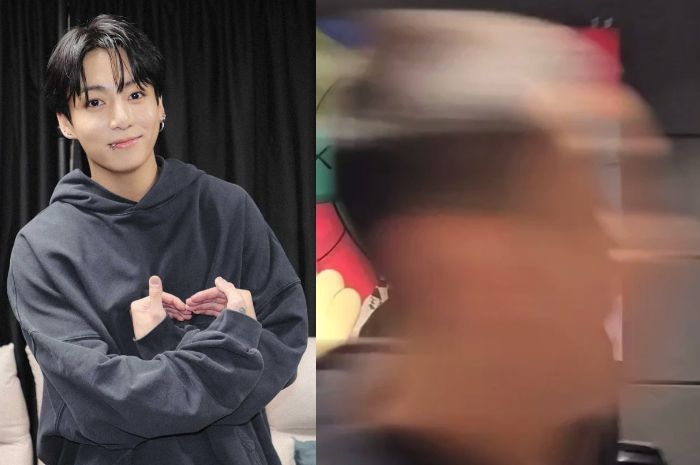 Malu-malu, Jungkook BTS Tampak Sudah Botak Jelang Wajib Militer