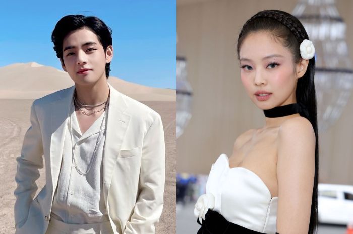 V BTS Dikabarkan Putus dengan Jennie BLACKPINK Jelang Wajib Militer