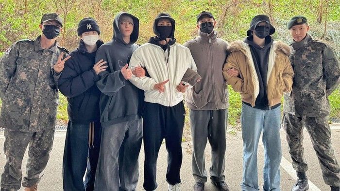 Anggota BTS Ikut Wajib Militer, Jalani Tugas Negara selama 18 Bulan