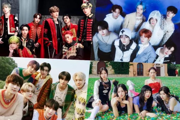 ATEEZ, Stray Kids, ENHYPEN, NewJeans hingga BTS Berada di Chart World Album Billboard 2023