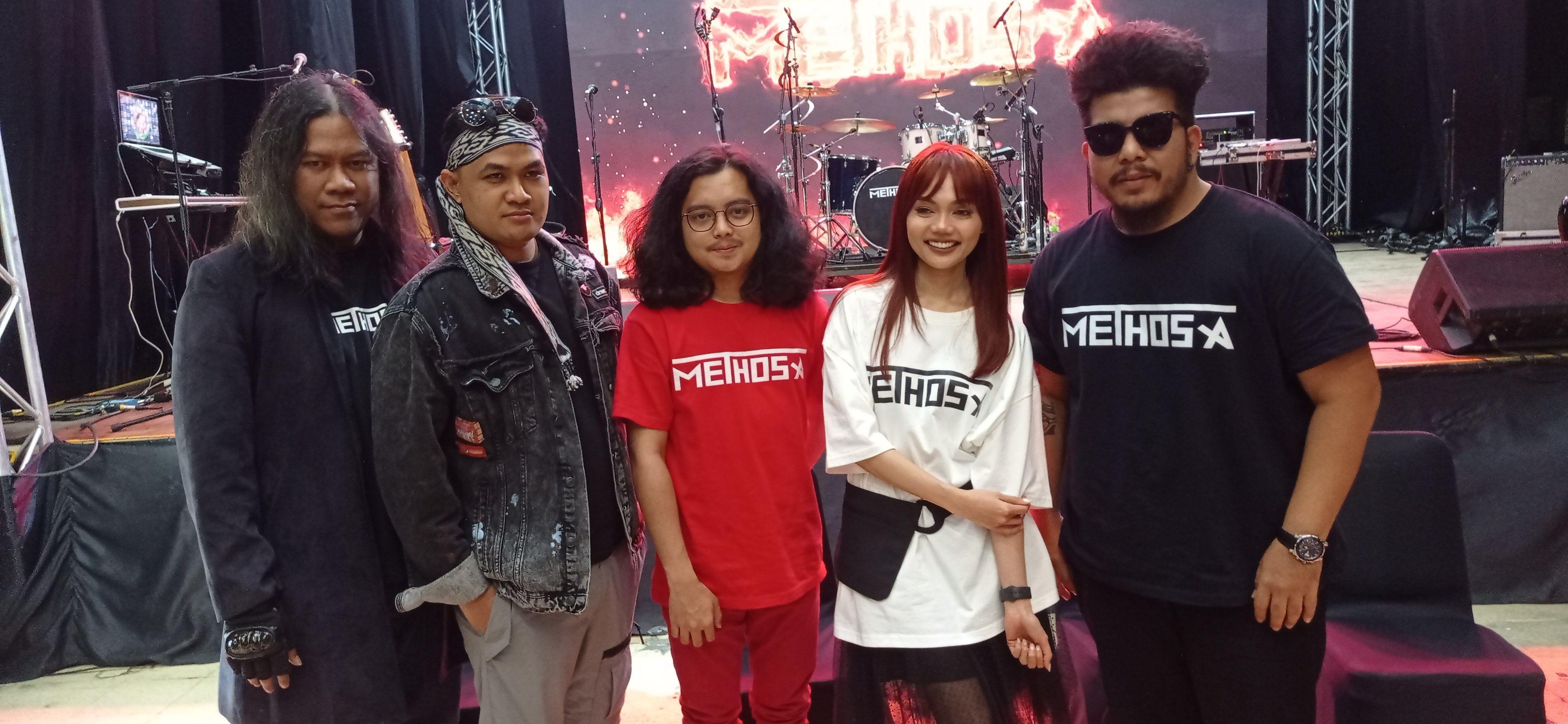 Gabung di Grup Methosa, Rina Nose Nyaman jadi Vokalis Nyanyikan Lirik Lagu Tema Isu Sosial