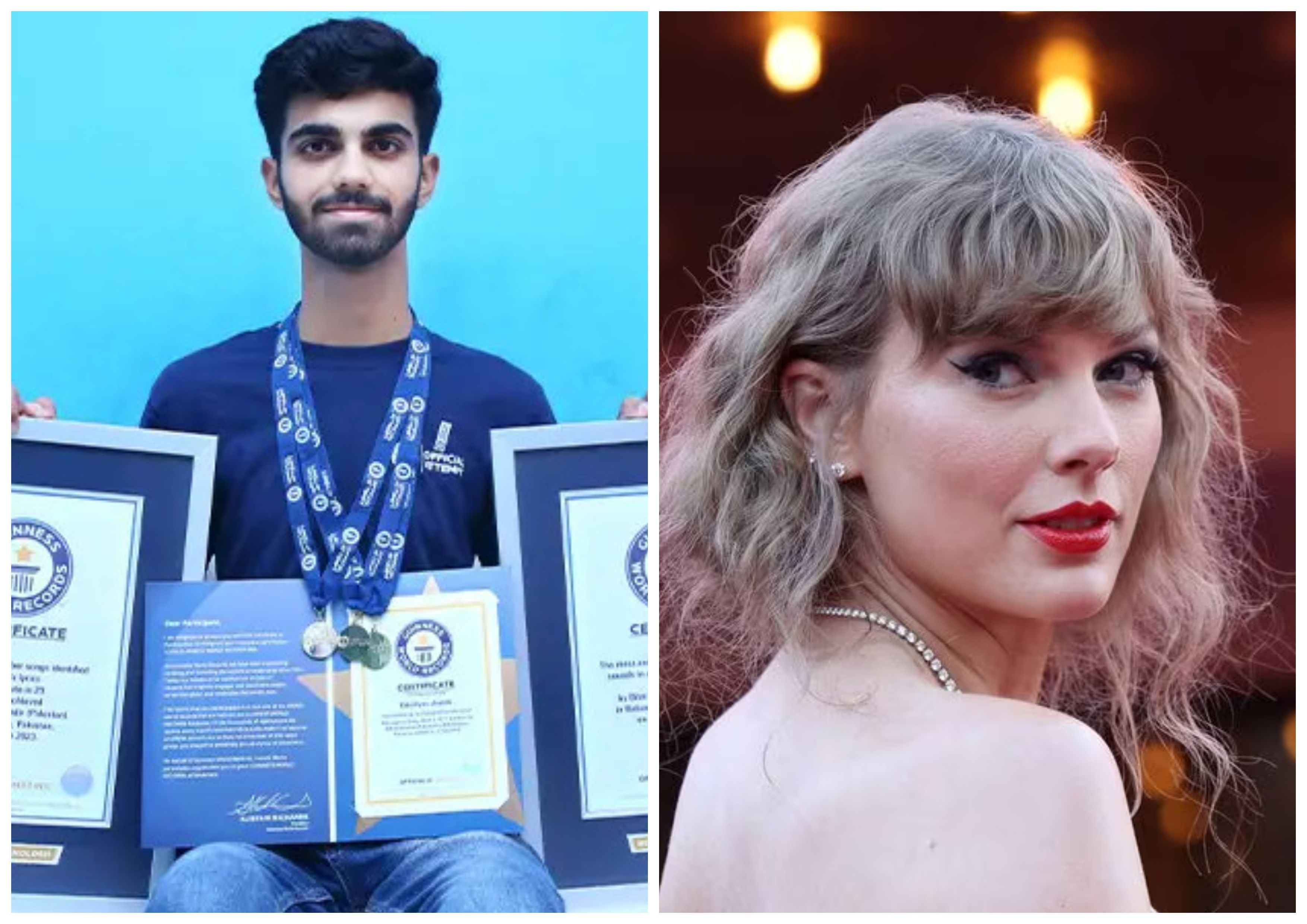 Tebak 34 Lagu Taylor Swift dalam 1 Menit, Swifties asal Pakistan Ini Masuk Guinness World Records