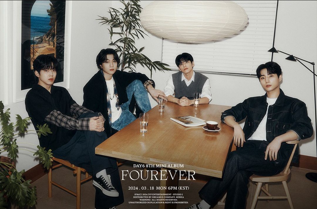 Resmi Dirilis, Album ‘Fourever’ Jadi Comeback Perdana DAY6 Pasca Wamil