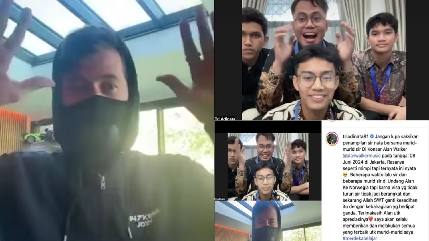 Alan Walker Bikin Heboh Lagi, Kali ini Ajak Guru dan Siswa Medan Manggung Bareng di Jakarta