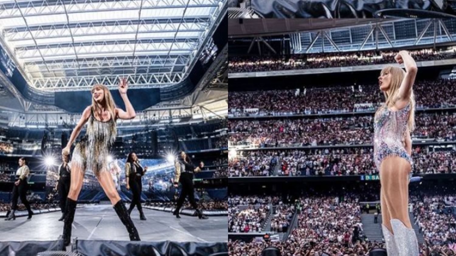 Taylor Swift Konser 'The Eras Tour' di Stadion Santiago Bernabeu