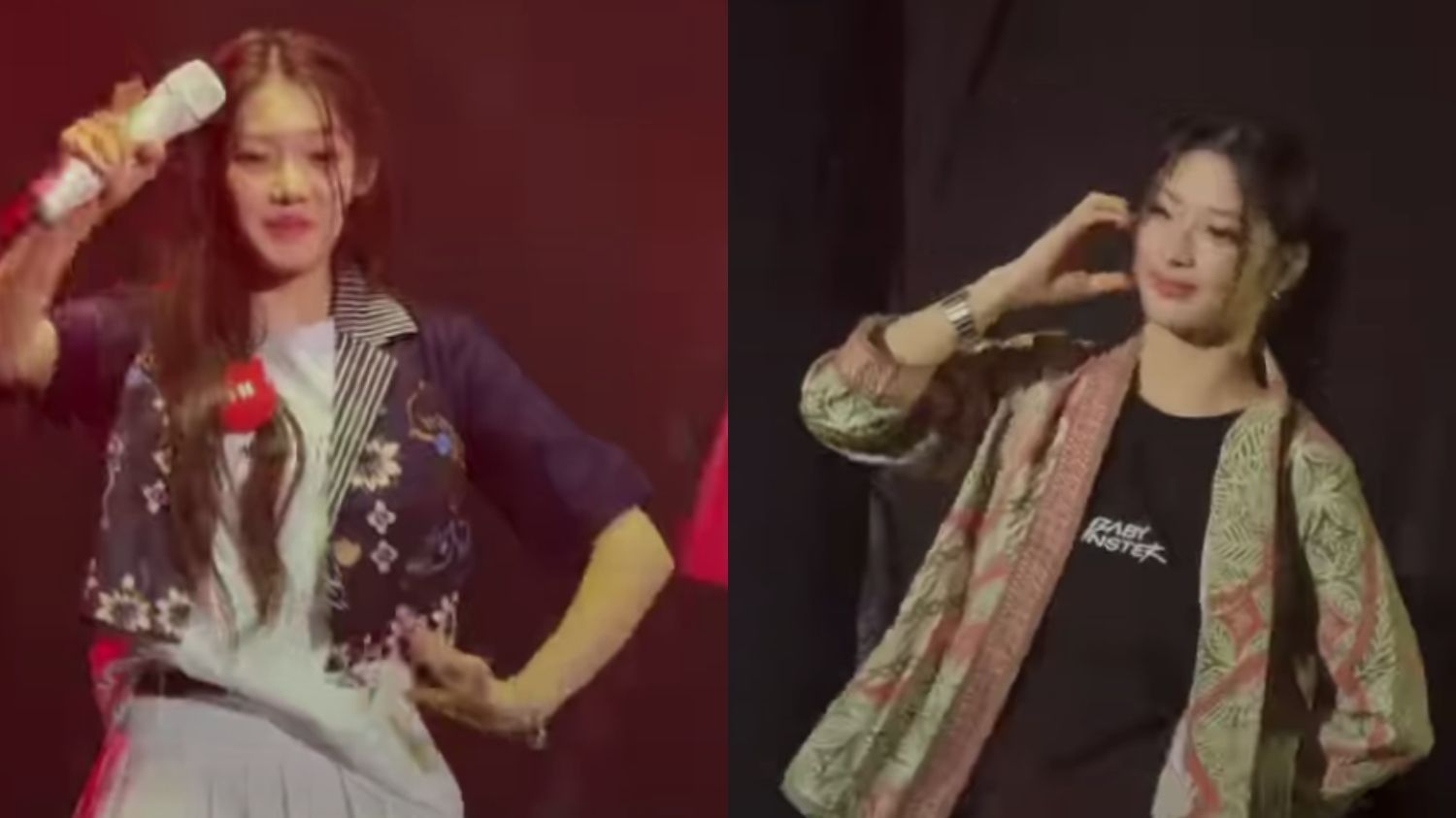 Momen BABYMONSTER Pakai Batik Saat Gelar Fan Meeting Perdana di Jakarta