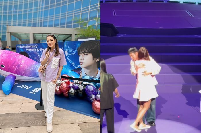 Bikin Iri, dr Reisa Broto Asmoro Bagikan Momen saat Peluk Jin BTS di Acara FESTA 2024