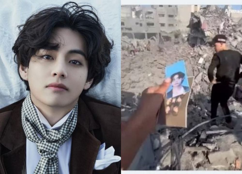 Taehyung Unggah Foto Produk Pro Israel, Fans Tunjukkan Photocard V BTS Milik Army Asal Palestina yang Tewas