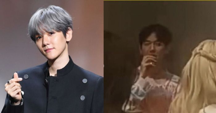 Foto Baekhyun EXO Merokok di Dalam Restoran Viral, Agensi Buka Suara