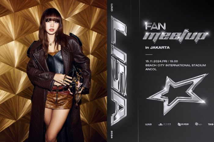 Lisa BLACKPINK Gelar Fan Meet Up Eksklusif di Beach City Ancol Jakarta 15 November 2024