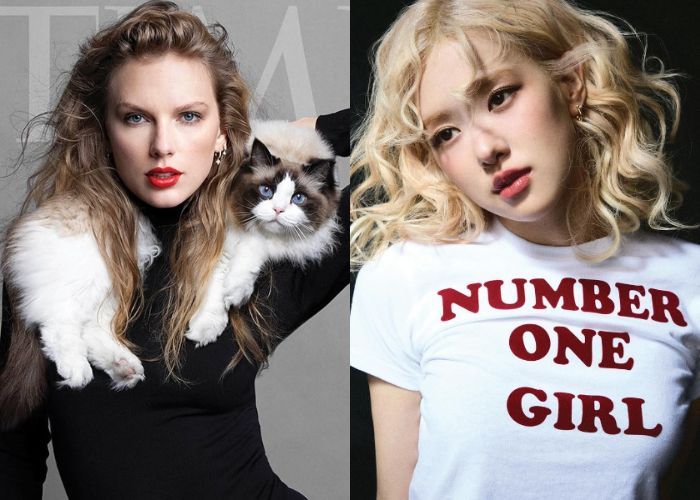 Taylor Swift Berikan Nasihat Karier Solo pada Rose BLACKPINK