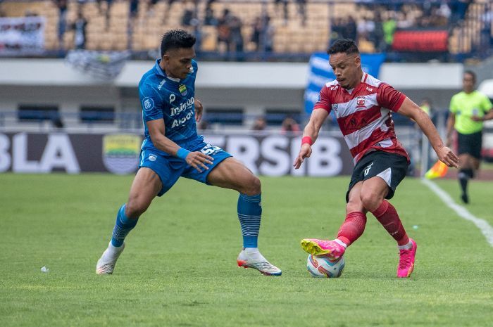 Gol David da Silva Selamatkan Persib dari Kekalahan atas Madura United
