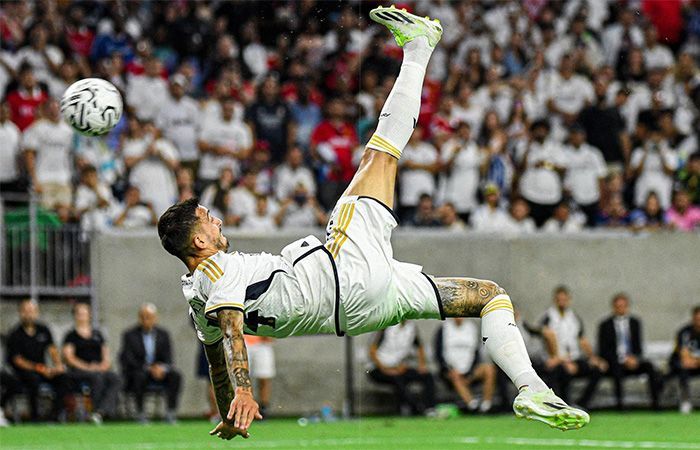 Gol Salto Penyerang Baru Real Madrid Bikin Onana Cuma Nonton Doang