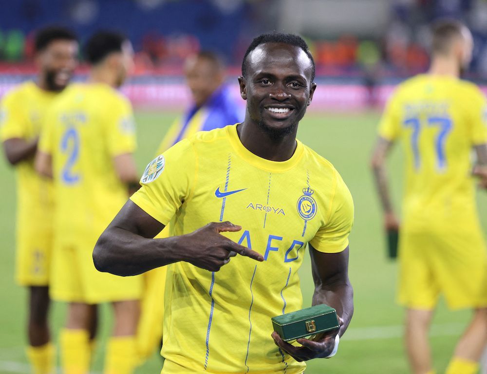 Main di Liga Arab, Sadio Mane Terkejut Rekan Setimnya Cosplay Jadi Pemain Lawan