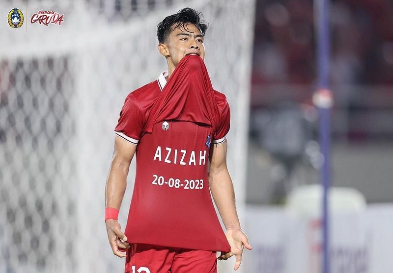 Selebrasi Pratama Arhan Pamer Nama Istri dan Tanggal Nikah,  Emang Boleh Sebucin Ini?
