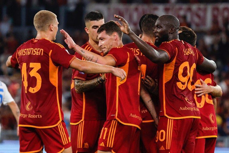 AS Roma Bantai Empoli 7-0, Lukaku Cetak Gol Debut