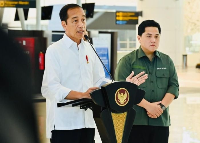 Erick Thohir Temui Presiden Jokowi Laporan soal Persiapan Piala Dunia U-17