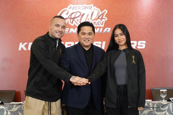 Erick Thohir Gandeng Eks Bintang Inter Milan untuk Pompa Motivasi Timnas Indonesia di Piala Dunia U-17 2023
