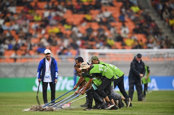 Laga Argentina vs Brasil di Piala Dunia U-17 Ditunda karena Banjir, Pengamat Pertanyakan Atap JIS yang Katanya Bisa Buka-Tutup