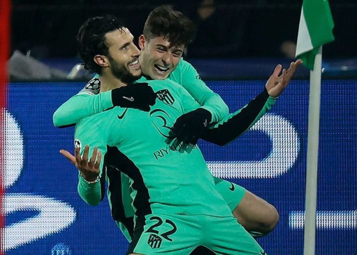 Atletico Madrid Menang Telak Atas Feyenoord, Duduki Puncak Klasemen Grup E di Liga Champions