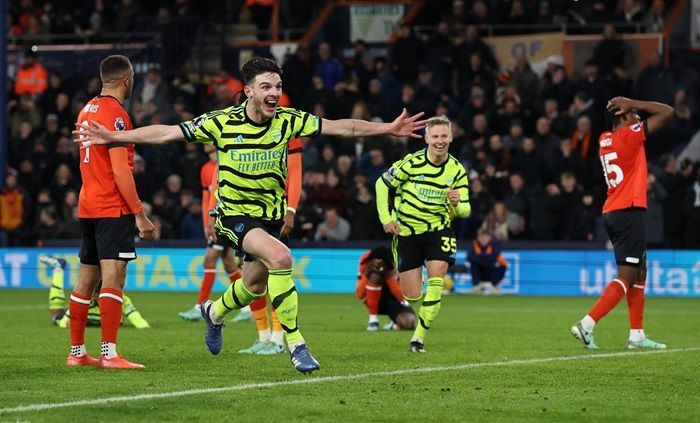 5 Fakta Menarik dalam Kemenangan Dramatis Arsenal Atas Luton Town