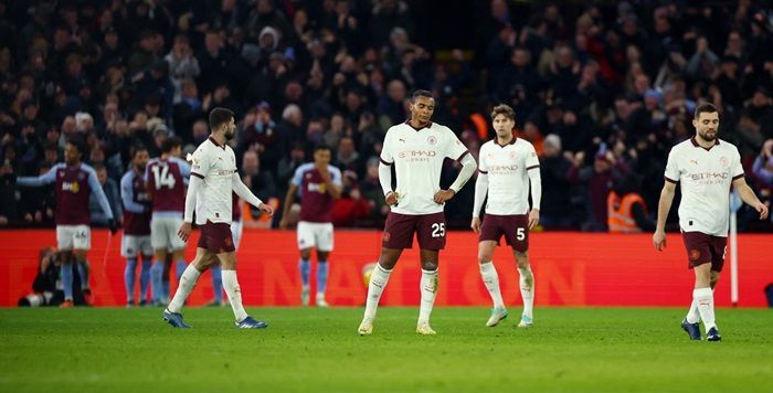 Dihajar Aston Villa, Manchester City Perpanjang Rentetan Tanpa Kemenangan di 4 Laga Liga Inggris 2023/2024