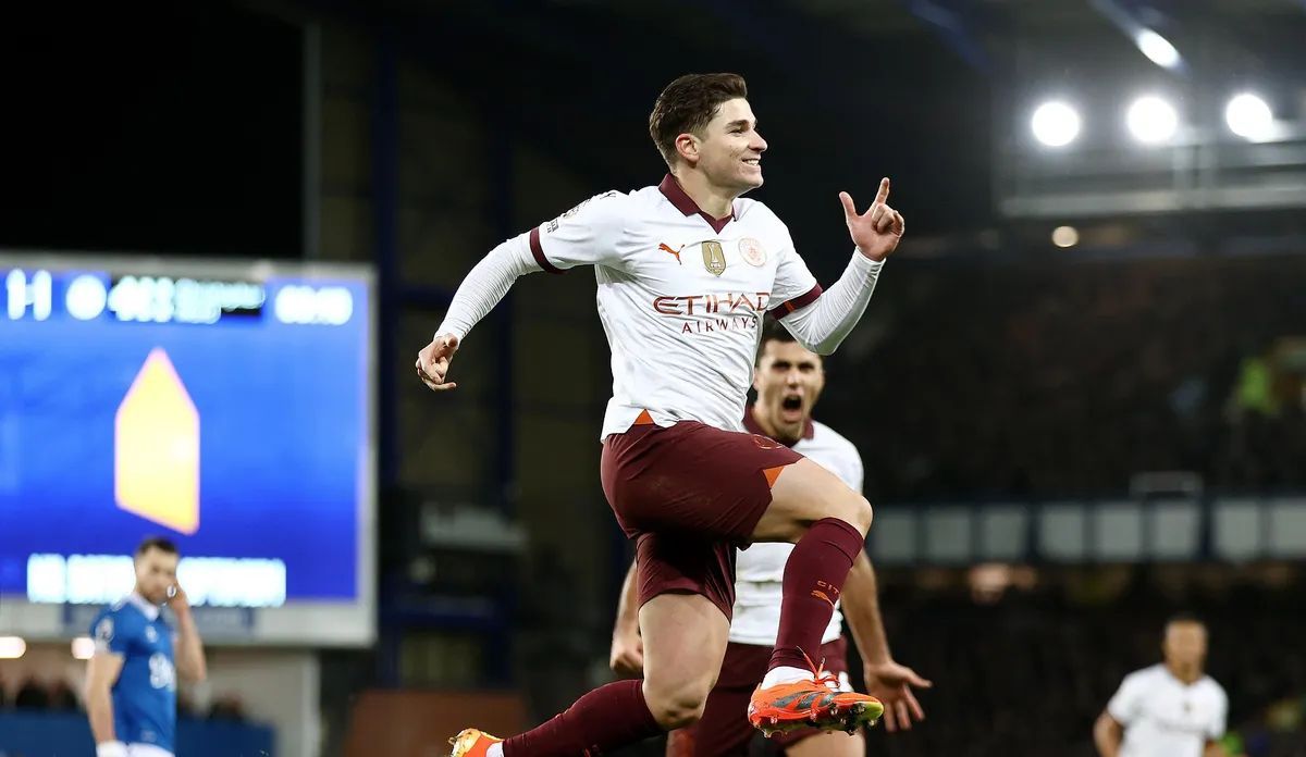 Fakta Menarik Kemenangan Manchester City 3-1 atas Everton, Julian Alvarez Sabet Penghargaan 'Man of The Match'