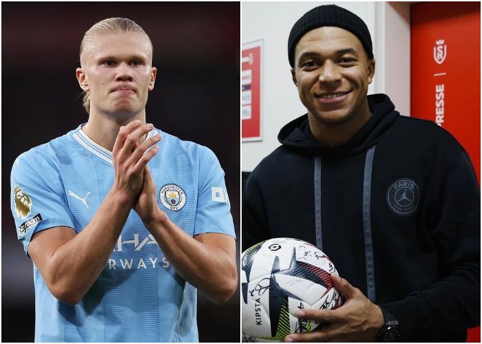 Real Madrid Tak Bolehkan Fans Cetak Nama Haaland dan Mbappe di Jersey Klub