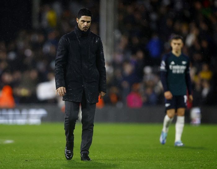 Arsenal Kalah dari Fulham, Arteta Tetap Bilang Gak Butuh Striker Baru 