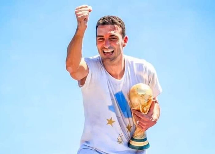 Bawa Argentina Juarai Piala Dunia 2022, Nama Pelatih Lionel Scaloni Diabadikan Jadi Nama Jalan di Kota Pujato