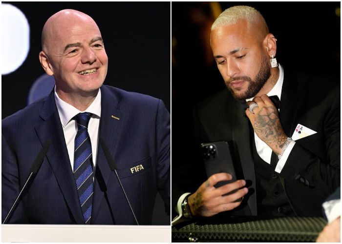 Ucapkan Selamat Ulang Tahun ke-32, Presiden FIFA Sebut Neymar Pahlawan Nasional Brasil